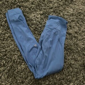 blue lululemon leggings